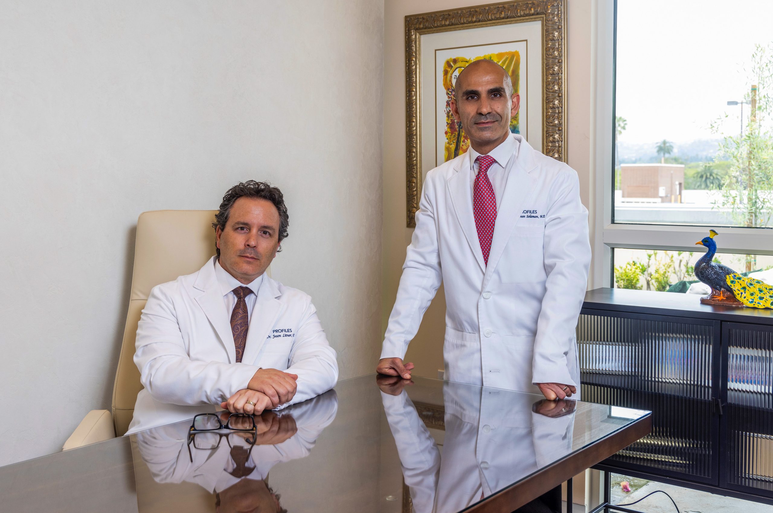 Dr. Peyman Solieman and Dr. Jason Litner - photo